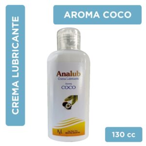 Gel lubricante dilatador sabor coco