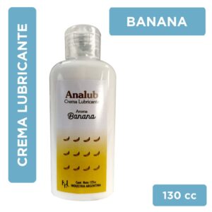 Lubricante Analub sabor banana