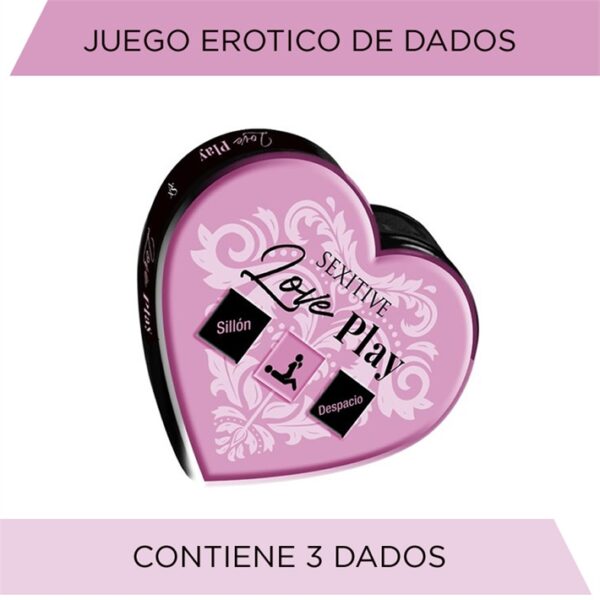 Corazón: juego erótico con 3 dados