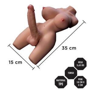 Torso super realista.