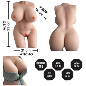 Torso Realista – Con Senos Hiper Realista