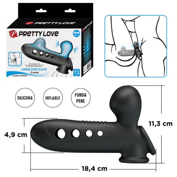 Funda peneana con airbag