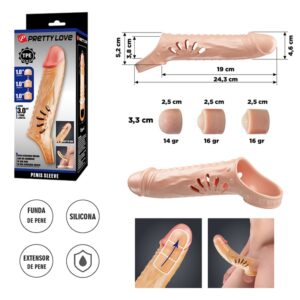 Extensor Premium Realista con 3 tipos de Extensión.
